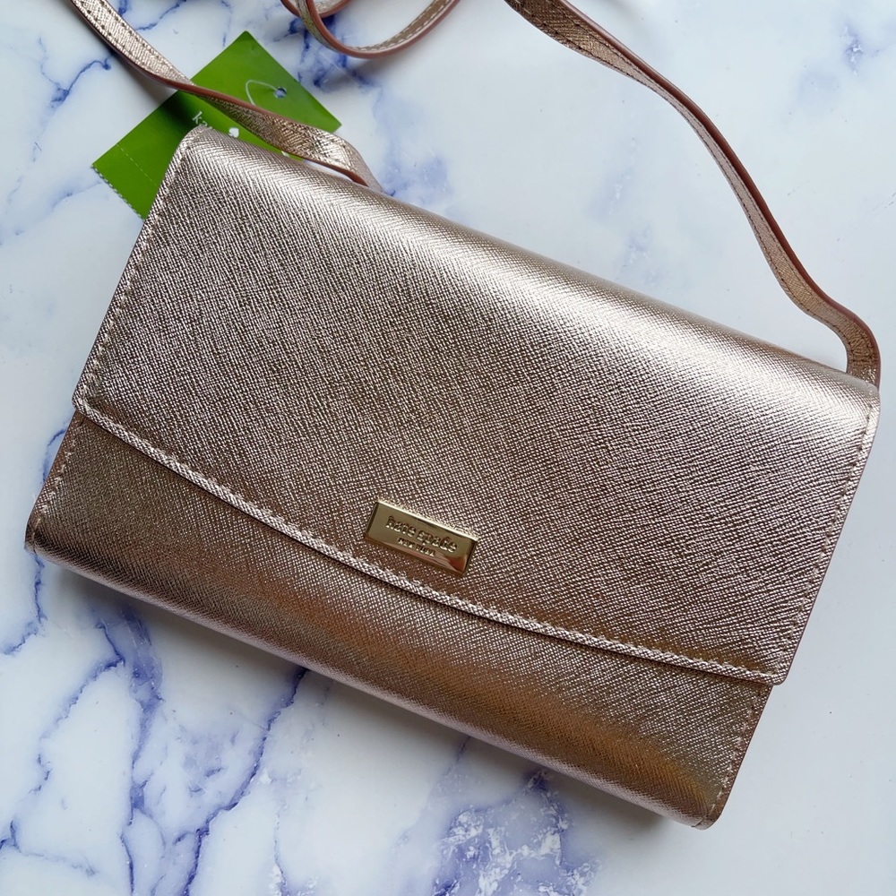 🩷 Kate Spade Rose Gold Crossbody - Picture 8 of 8